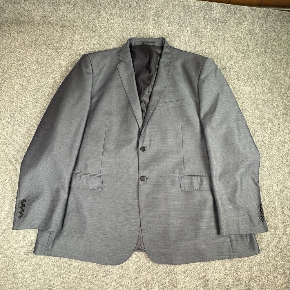 Giorgio Fiorelli Blazer Men 56L Blue Superlux 150 Classic Career Preppy Formal